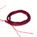 Natural Red Garnet Beads Set for DIY Jewelry Making