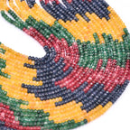 115pcs Multicolor Natural Stone Beads for Jewelry Making