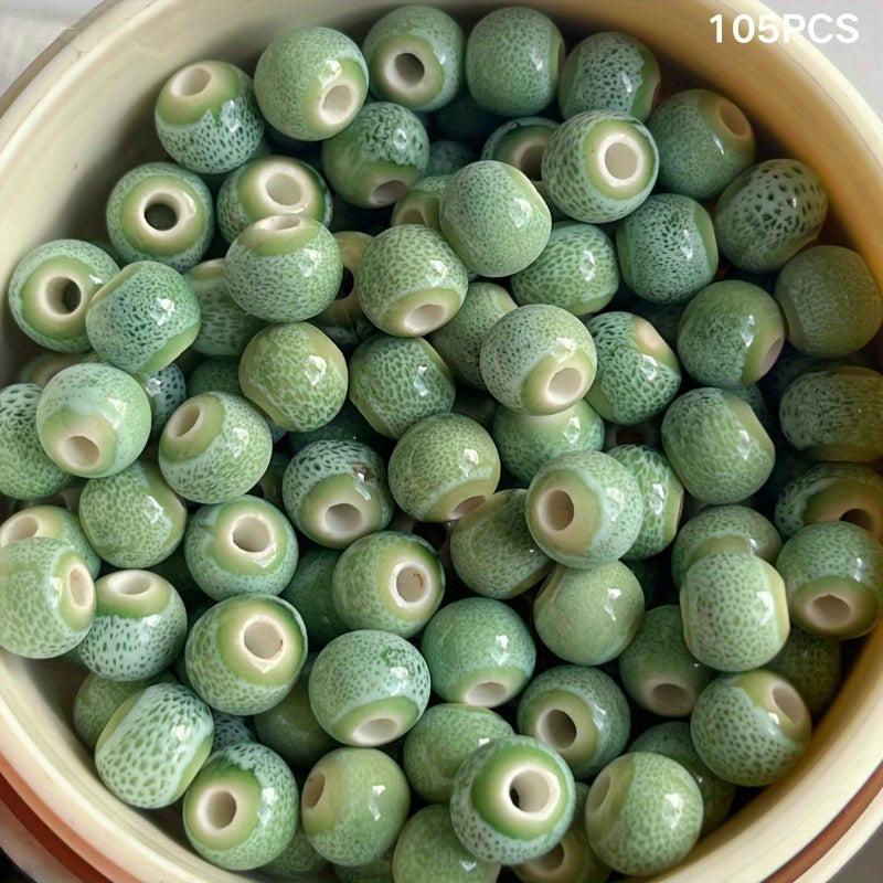 DIY Jewelry Beads 105 Ceramic Bead Set for Accessory Designs