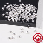 10pcs S925 Sterling Silver Heart Pendant for DIY Jewelry Making