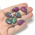 10pcs Small Water Drop Stone Bead Pendant Charms DIY Jewelry Making