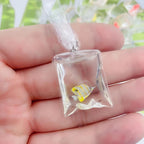 10pcs Resin Fish Pendants Marine Life Charms for DIY Crafts