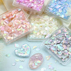 Aurora Seashell Slices Epoxy Resin Filler 3g for Crafts & Jewelry