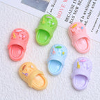 10pcs Slime Charms Set with Glitter and Colorful Patterns