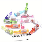 10pcs Resin Bottle Pendants Beverage & Liquor Charms DIY Jewelry 40mm