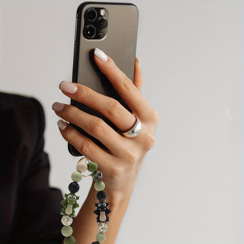 12pcs Colorful 3D Dinosaur Silicone Beads for DIY Crafts