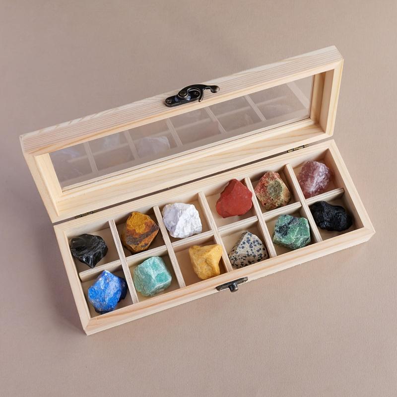 12pcs Crystal Irregular Stones for DIY Projects and Collections