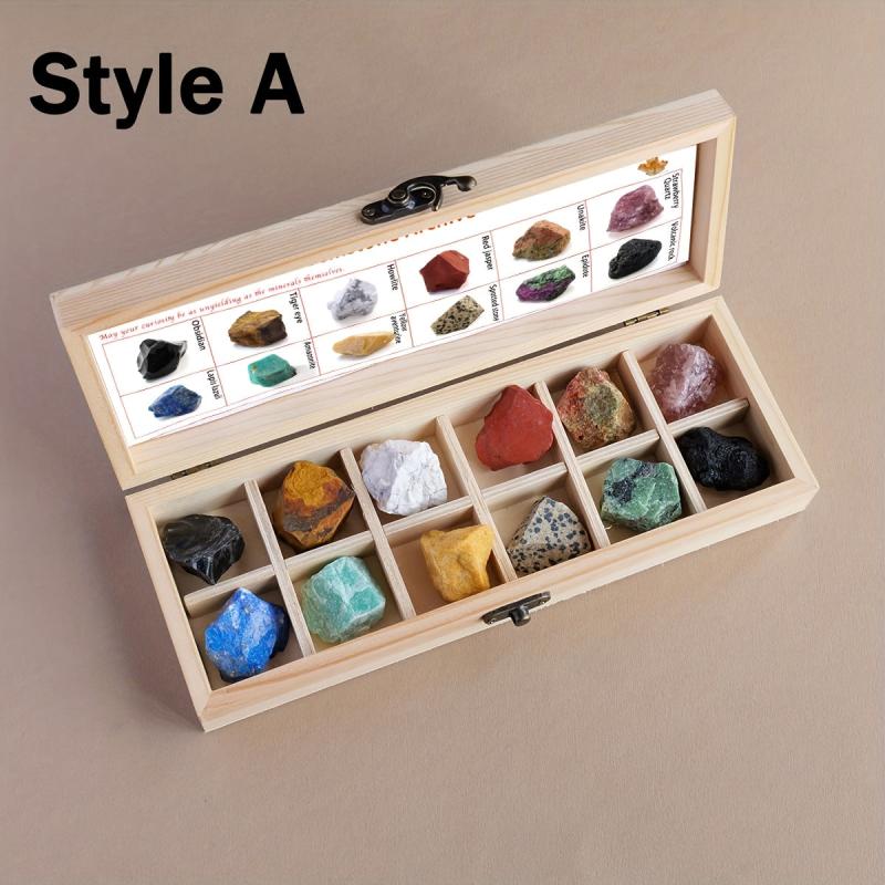 12pcs Crystal Irregular Stones for DIY Projects and Collections