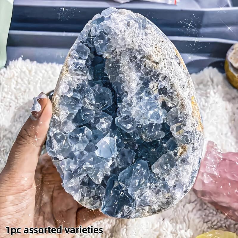 Large Lapis Lazuli Crystal Cluster 1.3 KG Bohemian Style