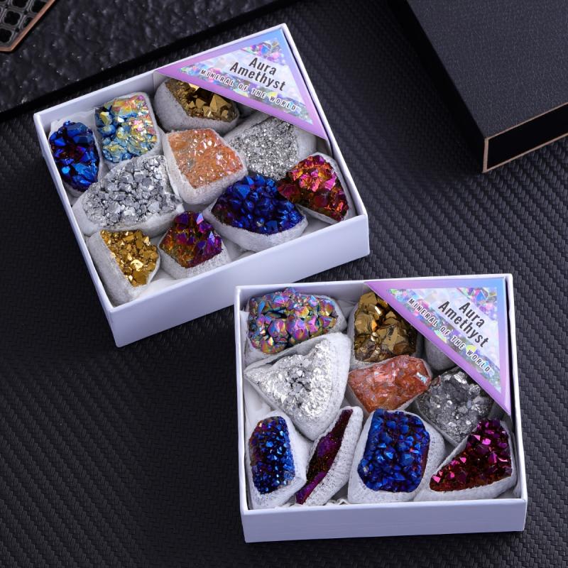 11pcs Crystal Stone Set for Home Decoration