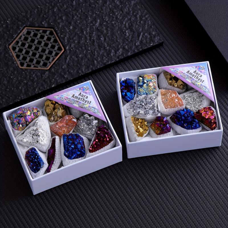 11pcs Crystal Stone Set for Home Decoration