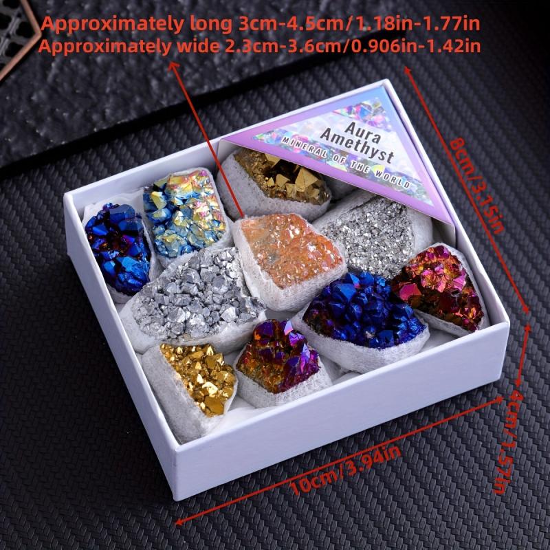 11pcs Crystal Stone Set for Home Decoration