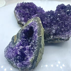 Brazilian Crystal Cave Rough Stone with Quartz Veins