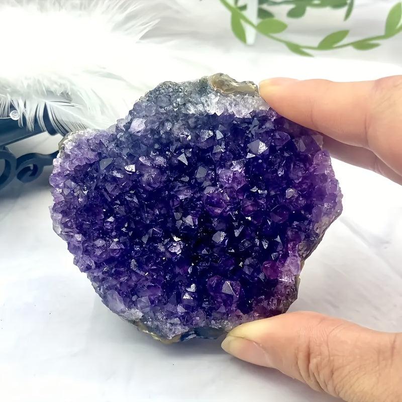 Brazilian Crystal Cave Rough Stone with Quartz Veins