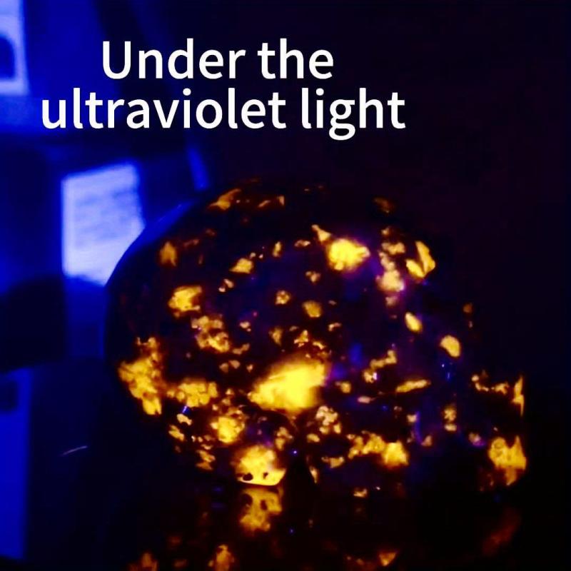 Yooperlite Crystal Skull Hand Carved Natural Flame Bone Quartz Crystal Skeleton