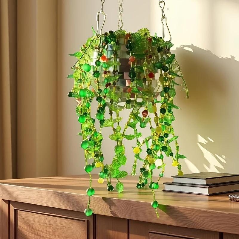 350pcs JXMYBA Floral Leaf Beads for DIY Jewelry Making Keychains Plant Hangers