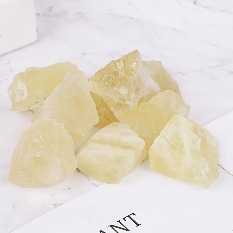 Natural Yellow Citrine Geodes 220g Home Decor Aquarium Jewelry Making