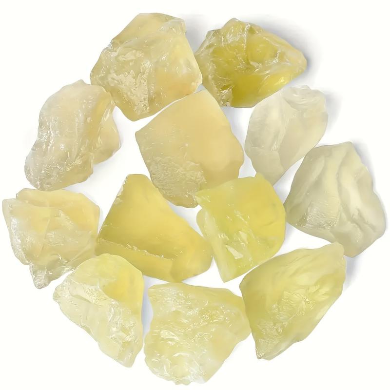 Natural Yellow Citrine Geodes 220g Home Decor Aquarium Jewelry Making