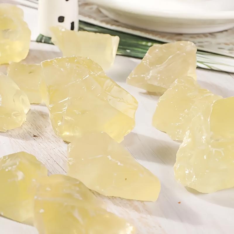 Natural Yellow Citrine Geodes 220g Home Decor Aquarium Jewelry Making