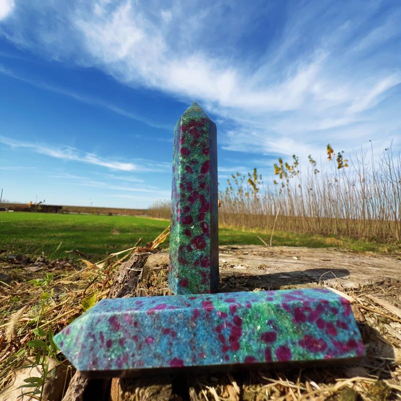 Collectable Kyanite Single Tip Hexagonal Prism Crystal Tower Obelisk