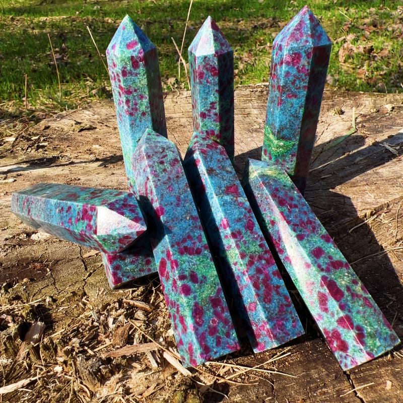 Collectable Kyanite Single Tip Hexagonal Prism Crystal Tower Obelisk