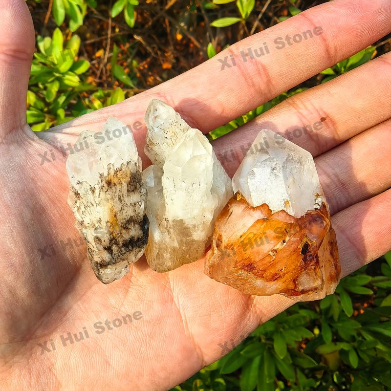 Natural Clear Quartz Crystal Teeth Raw Unpolished DIY Gemstones