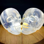 Natural Clear Quartz Crystal Skull 4.98-5 Bohemian Style Hand Picked Unique