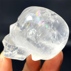Natural Clear Quartz Crystal Skull 4.98-5 Bohemian Style Hand Picked Unique