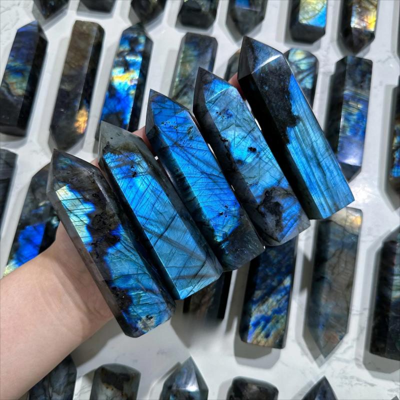 Labradorite Tower Single Point Column Home Decor