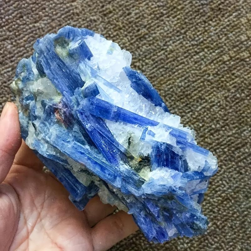 Rare Kynite Crystal Raw Stone Natural Jadeite Raw Material Mineral Specimen