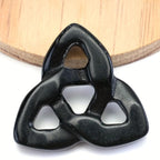 Bohemian Natural Stone Celtic Chakra Meditation Carved Stone