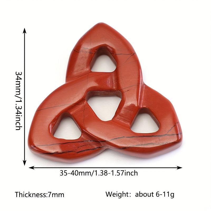 Bohemian Natural Stone Celtic Chakra Meditation Carved Stone