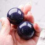 Bohemian Golden Sandstone Crystal Ball Polished Sphere