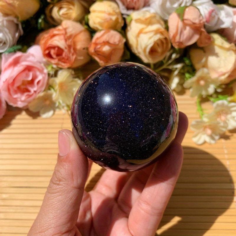Bohemian Golden Sandstone Crystal Ball Polished Sphere
