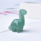 Funaya 1pc Natural Stone Dinosaur Statue, Polished Holiday Decor