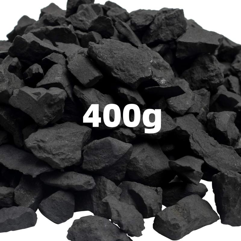 Shungite Polished Stone for Home Decor & Fish Tanks