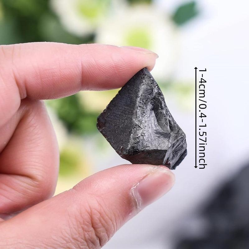 Shungite Polished Stone for Home Decor & Fish Tanks