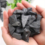 Shungite Polished Stone for Home Decor & Fish Tanks