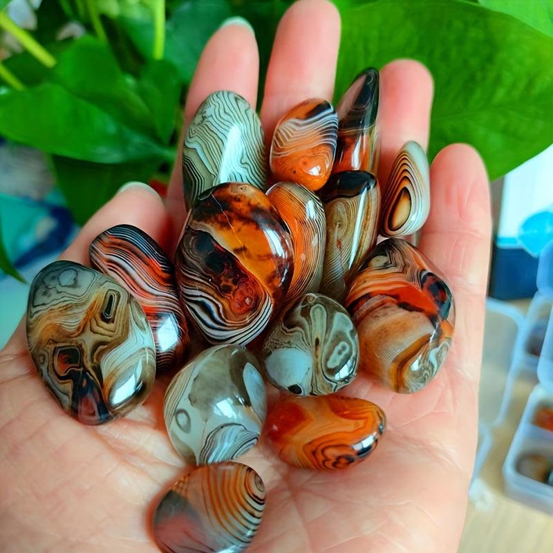 Natural Agate Polishing Stone for Decoration, 500g