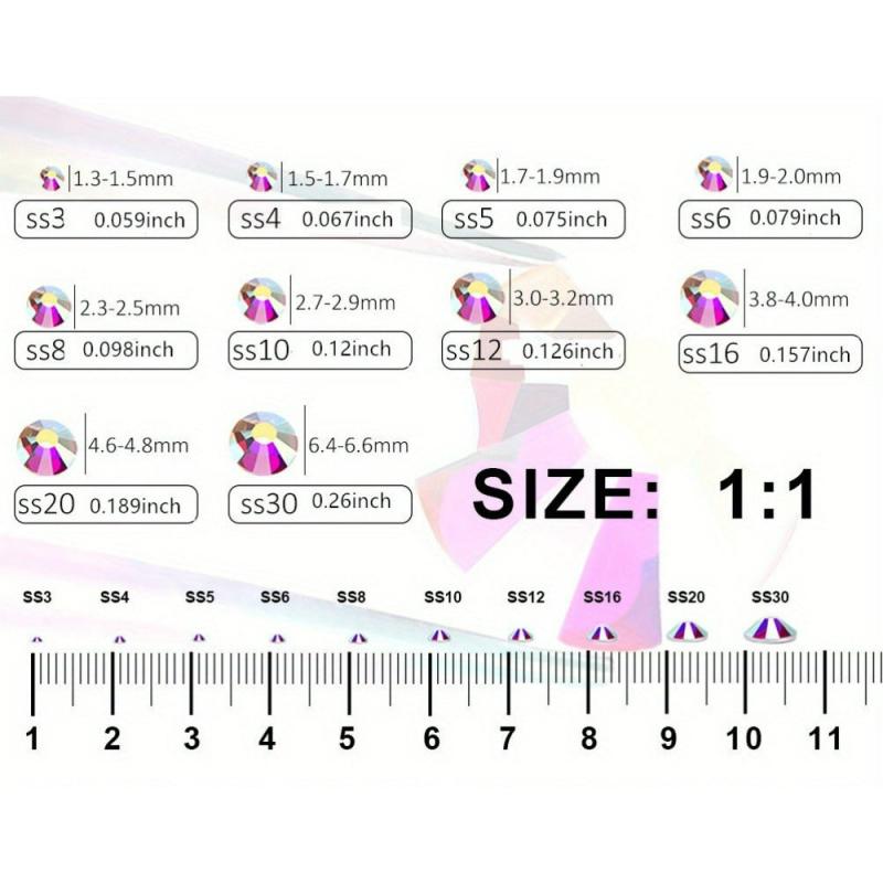 16000pcs Crystal Gems Flatback Rhinestone Set with Tools for DIY