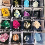 Rare Caribbean Crystal Fluorite Rawstone Box - Home Office Decoration