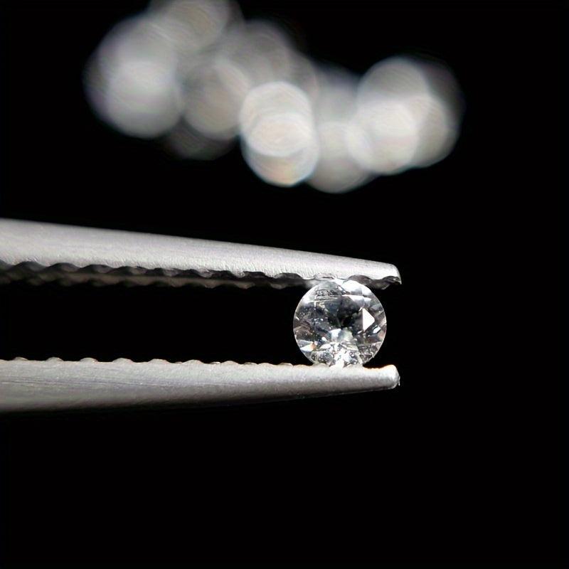 Colorless Topaz Loose Stone Round 3mm 8mm November Birthstone