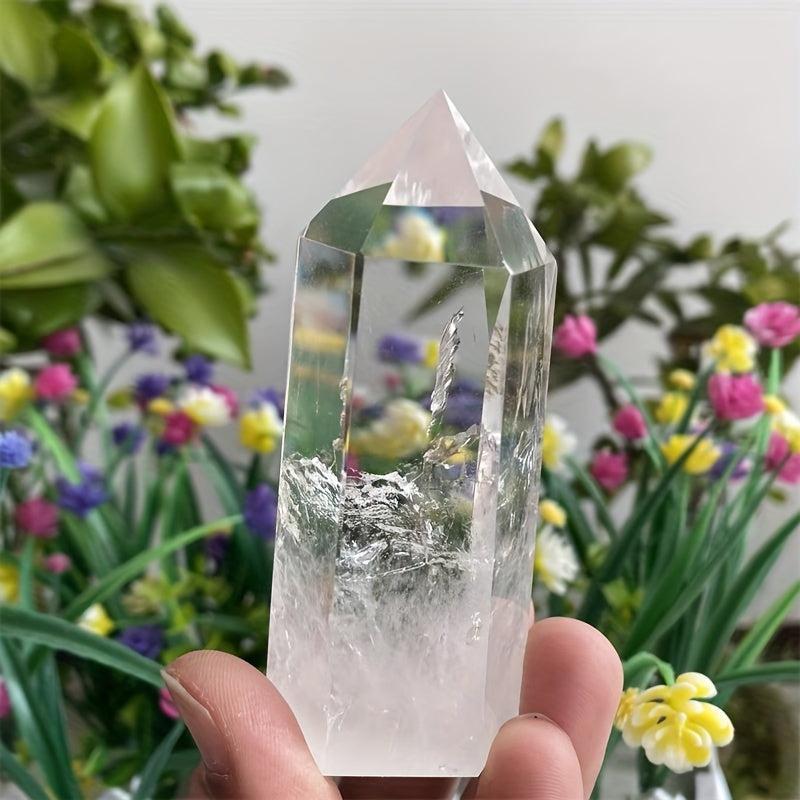 Clear Quartz Crystal Point Large Size Natural Polished Chunks