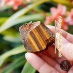 Natural Tiger's Eye Stone Golden Brown Marbled DIY Jewelry Making