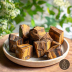 Natural Tiger's Eye Stone Golden Brown Marbled DIY Jewelry Making