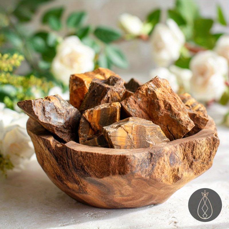 Natural Tiger's Eye Stone Golden Brown Marbled DIY Jewelry Making