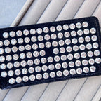 100pcs 5mm Round Cubic Zirconia Gemstones for DIY Jewelry Making