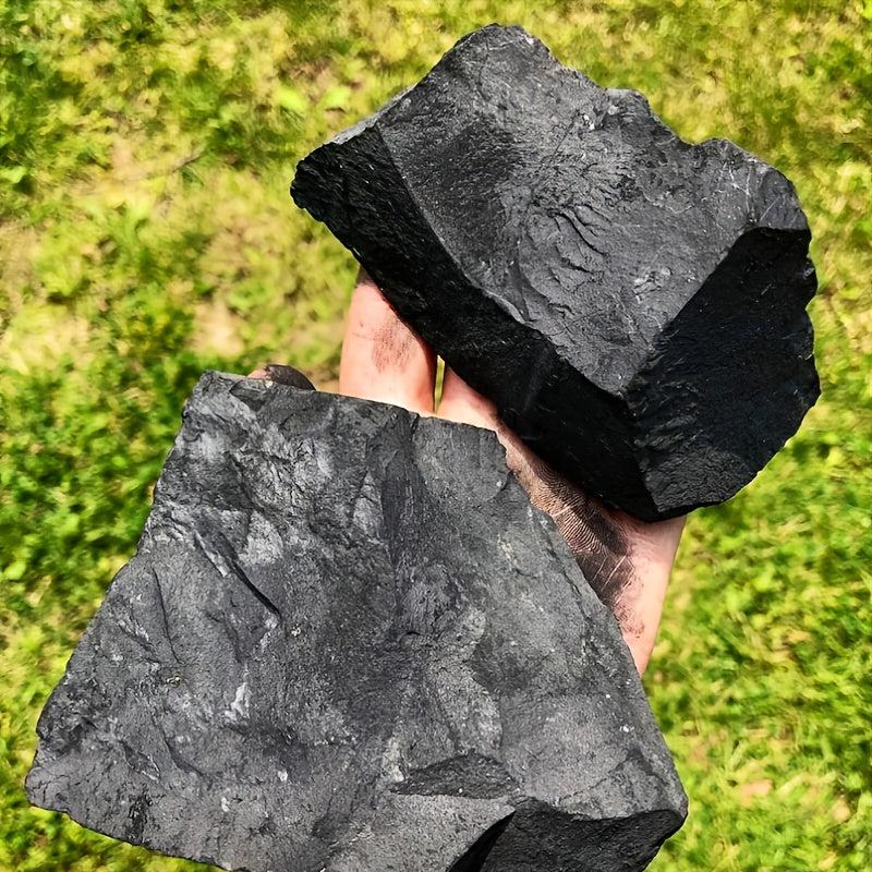 50g 100g Raw Shungite Stone Artificial Crystal DIY Gems Science Teaching