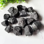 50g 100g Raw Shungite Stone Artificial Crystal DIY Gems Science Teaching