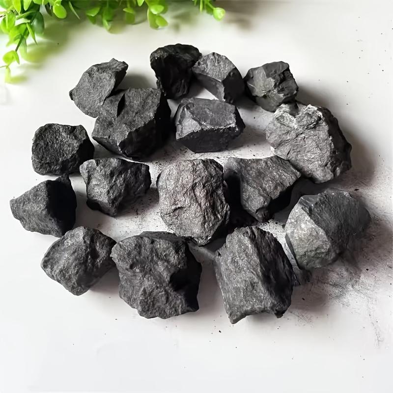 50g 100g Raw Shungite Stone Artificial Crystal DIY Gems Science Teaching